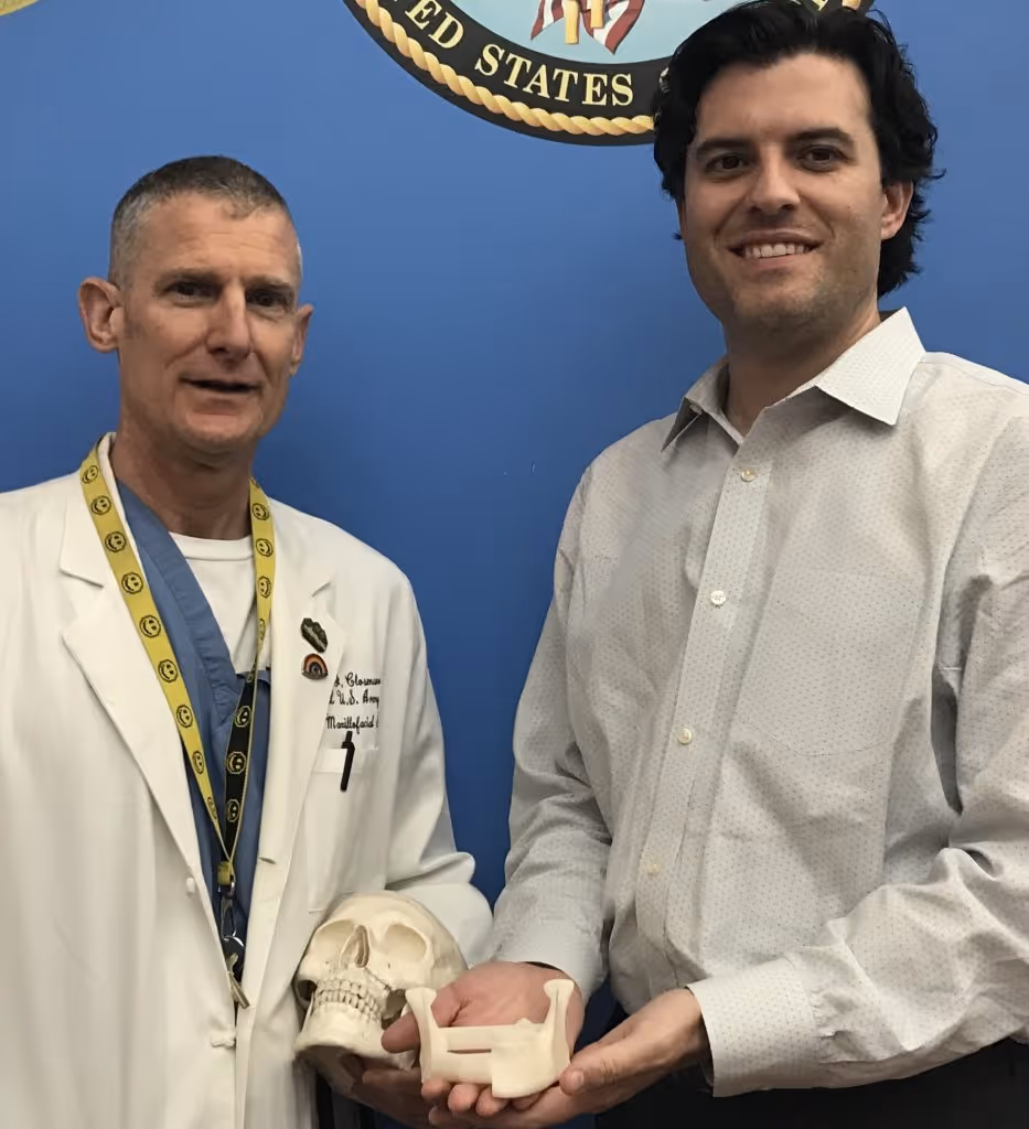 James Clossman (left) and Jeffrey Houlton (right).