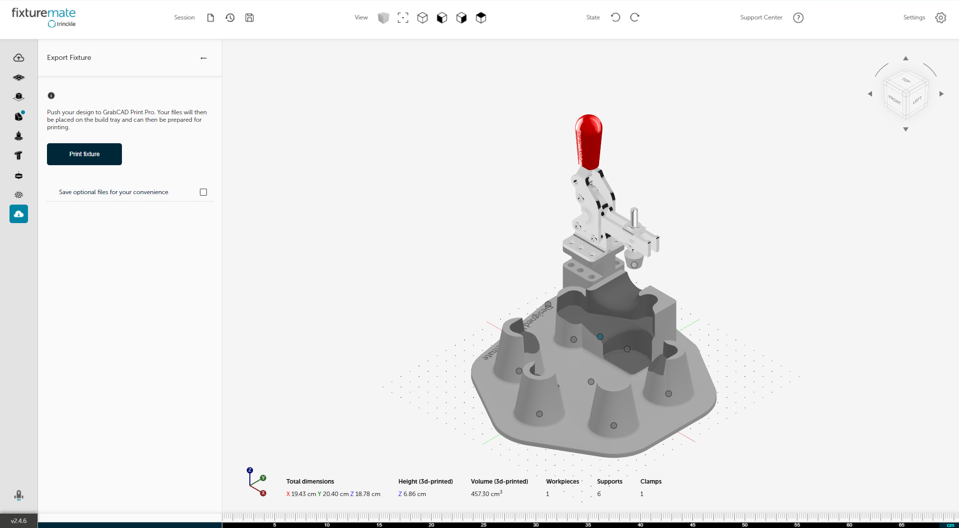 GrabCAD Pro Software FixtureMate Features