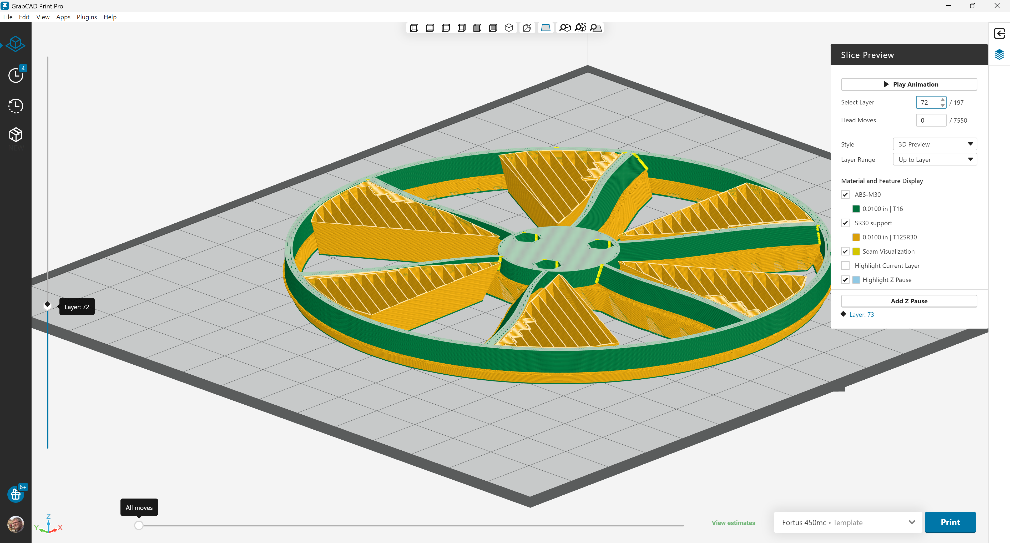 GrabCAD Pro Software Advanced Part Functionality Features