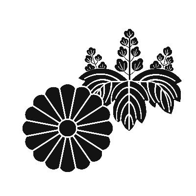 Logo du temple Kodaiji à Kyoto, union de la tradition et de la modernité avec exposition de Rikizo en 2009.