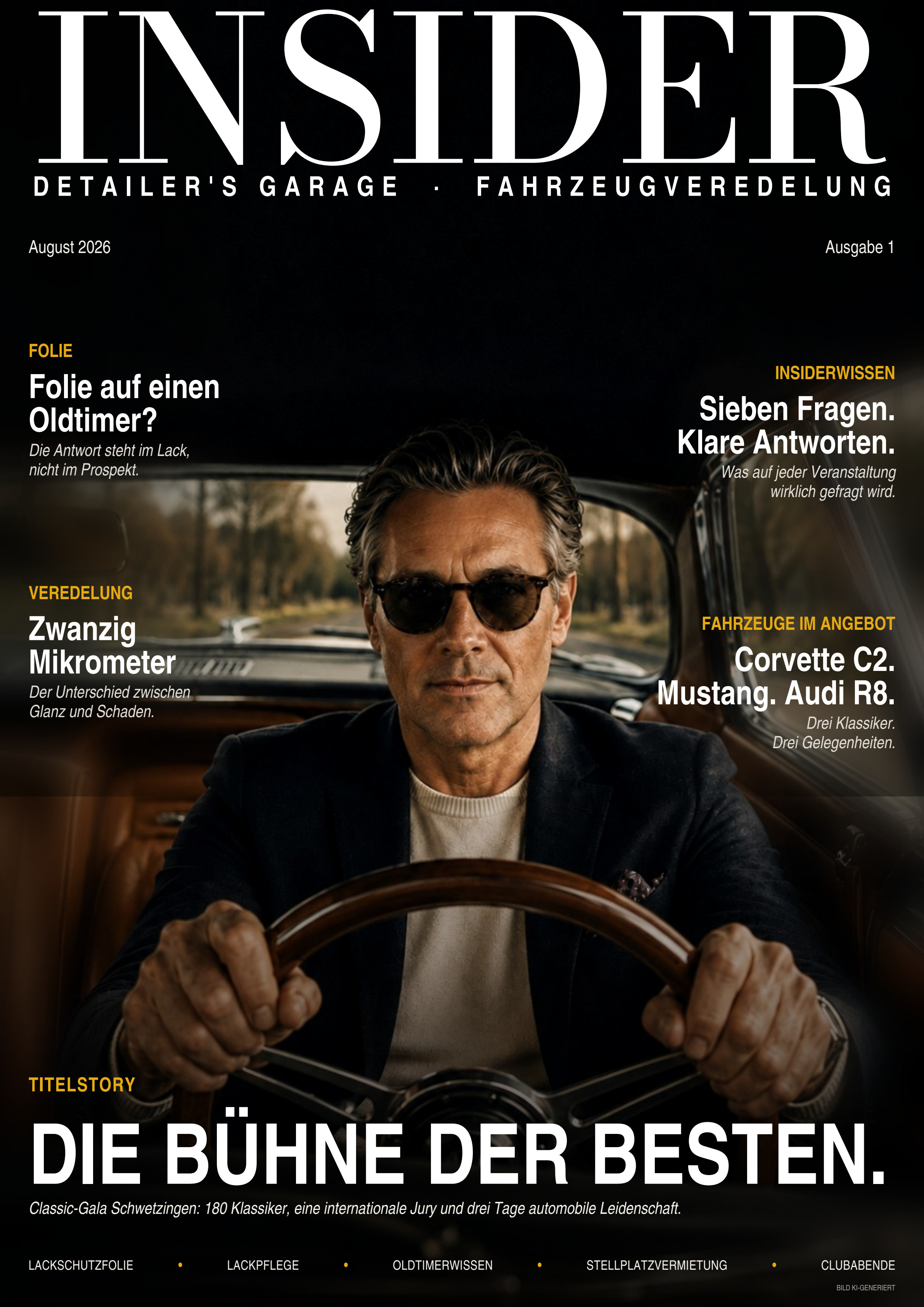Cover des Detailer's Garage Insider – August 2026, Ausgabe 01