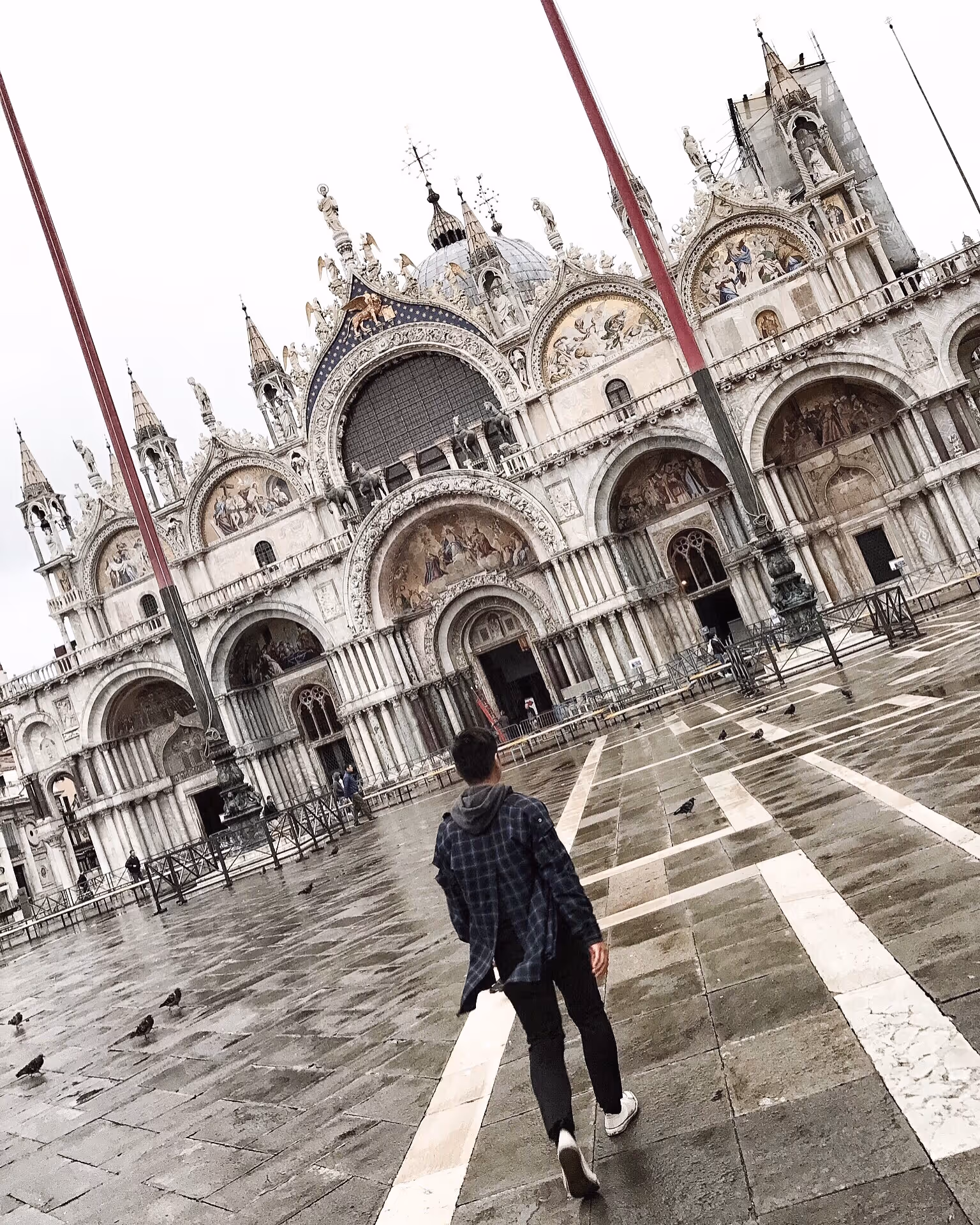 Bernard in Venice, Italy