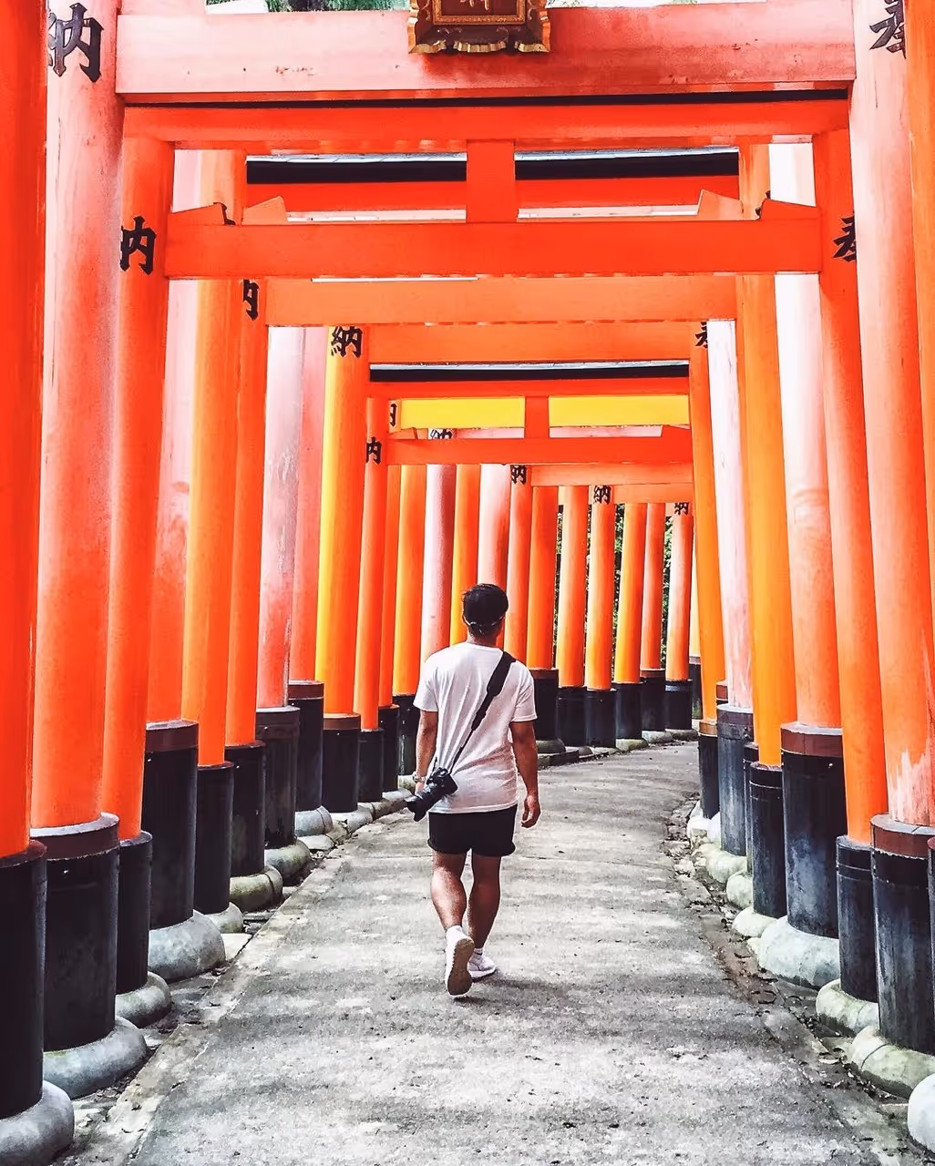 Bernard in Kyoto, Japan