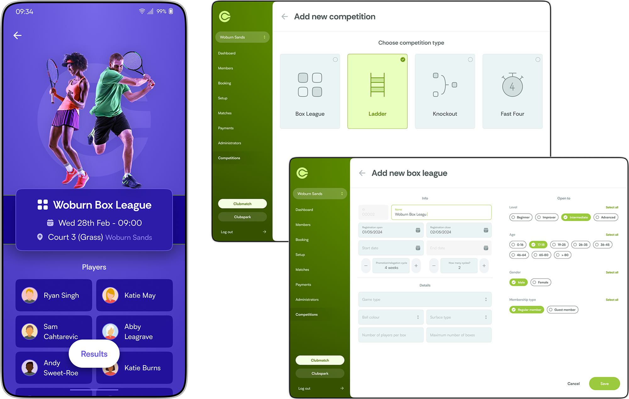 Volunteer First – Competition and Leagues