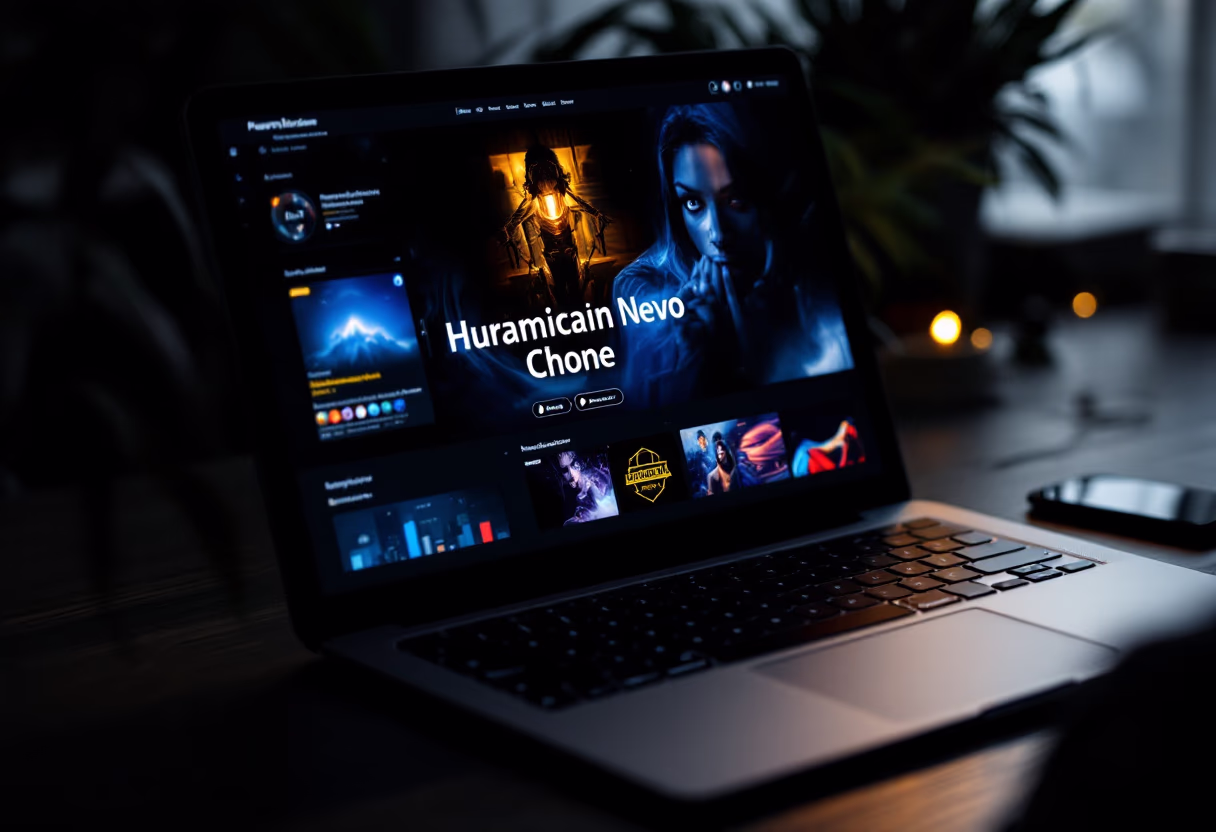[digital project] image of a graphic design on a screen (for a web design agency)