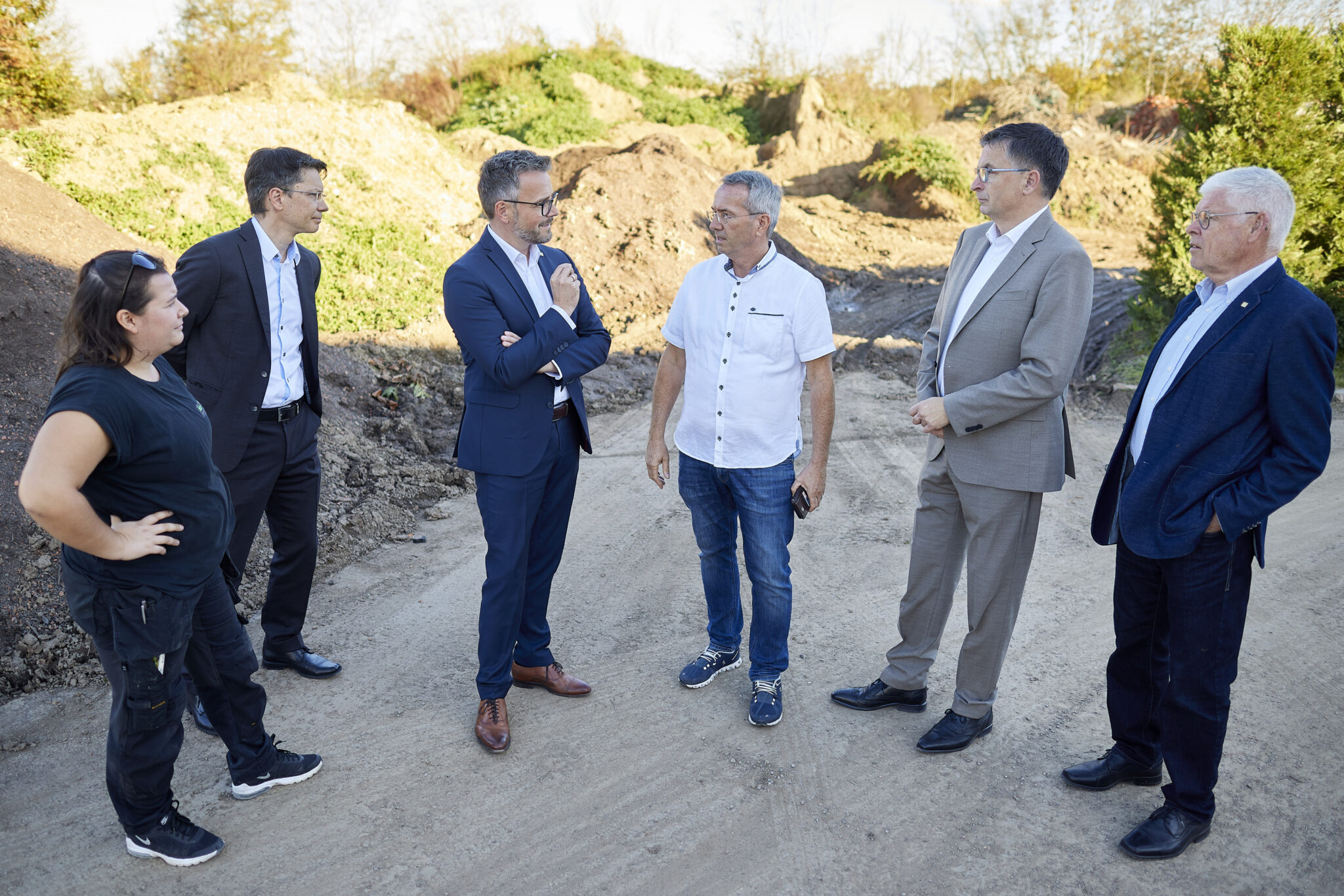Besuch von Oberbürgermeister Peter Boch – Hohmann Galabau mit großen Plänen für die Zukunft