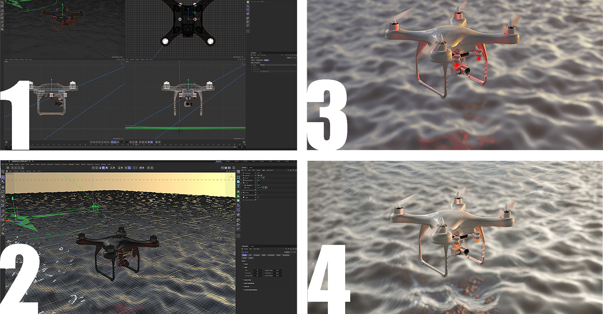 Behind the Scenes: Crafting a Photoreal Drone Visualization from Scratch