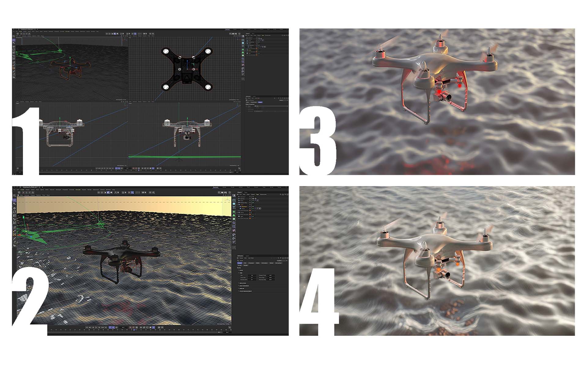Behind the Scenes: Crafting a Photoreal Drone Visualization from Scratch