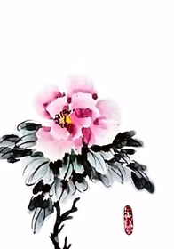 Мастер-класс живописи У-Син 'Пион'