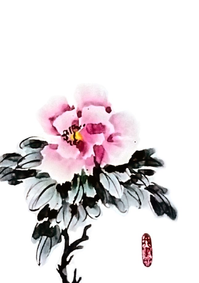 Мастер-класс живописи У-Син 'Пион'