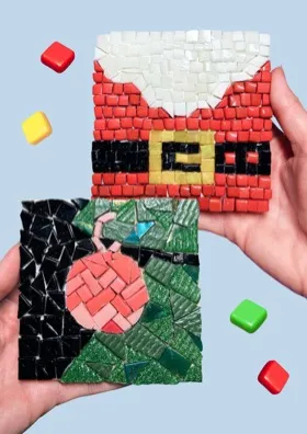 Мастер-класс по стеклянной мозайке