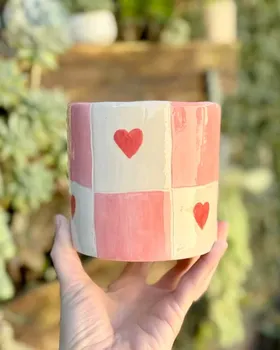 Мастер-класс по ручной лепке🌹 Кашпо