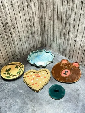 🎨 Керамические изделия с росписью 