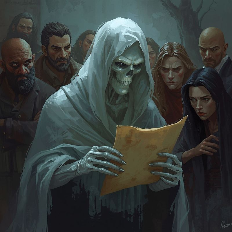 Письма призрака!