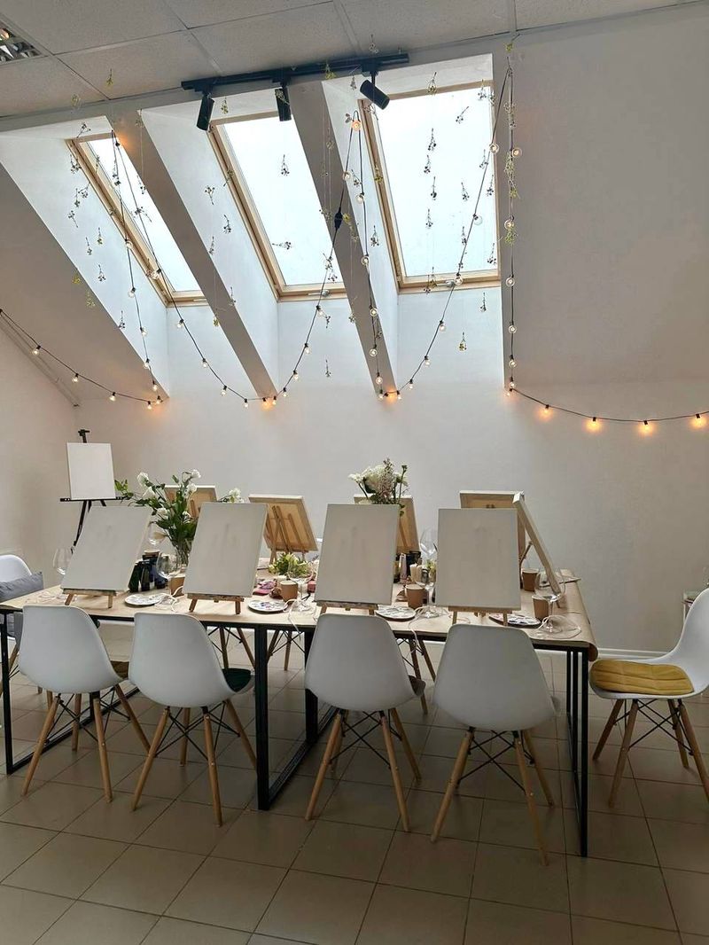 Благотворительный мастер-класс по живописи