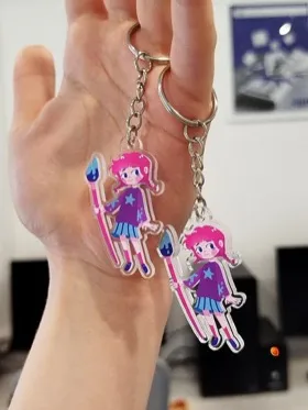 Рисуем акриловый брелок на графических планшетах