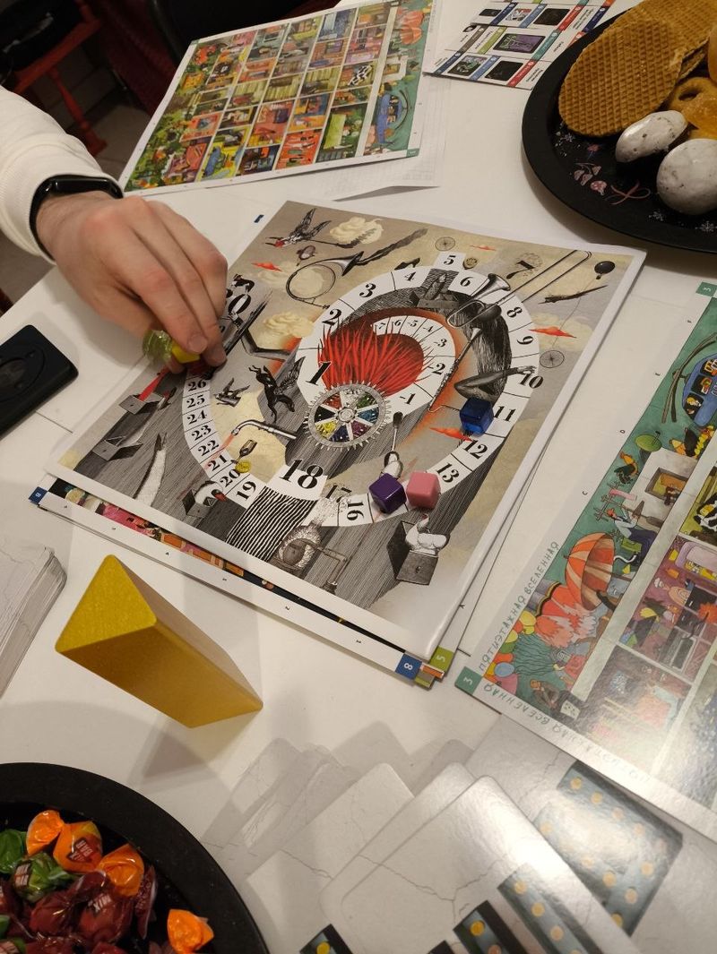 Настольные игры в арт-пространстве