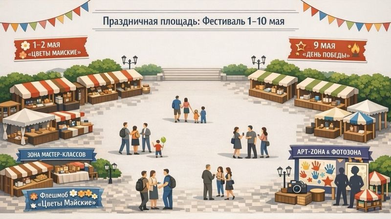 Большой семейный фестиваль "На вкус и цвет"