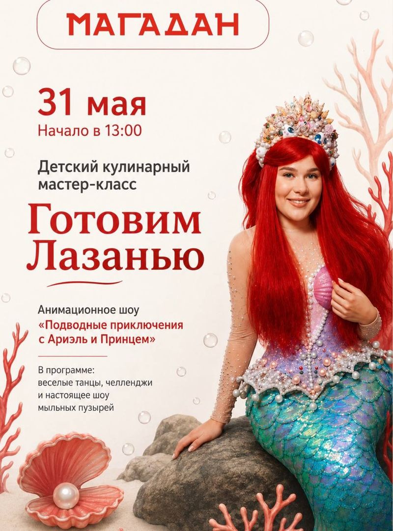 Детский мастер-класс в "Магадане"