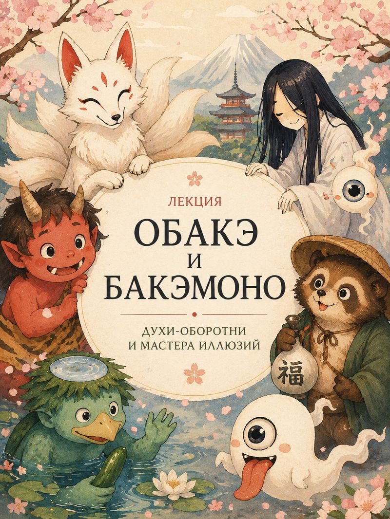 Цикл Лекций "Мифические Существа Японии"