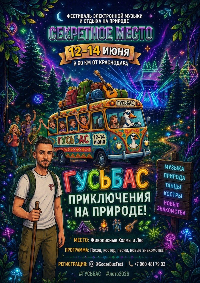 Гусьбас × Секретное Место: Летняя Коллаборация