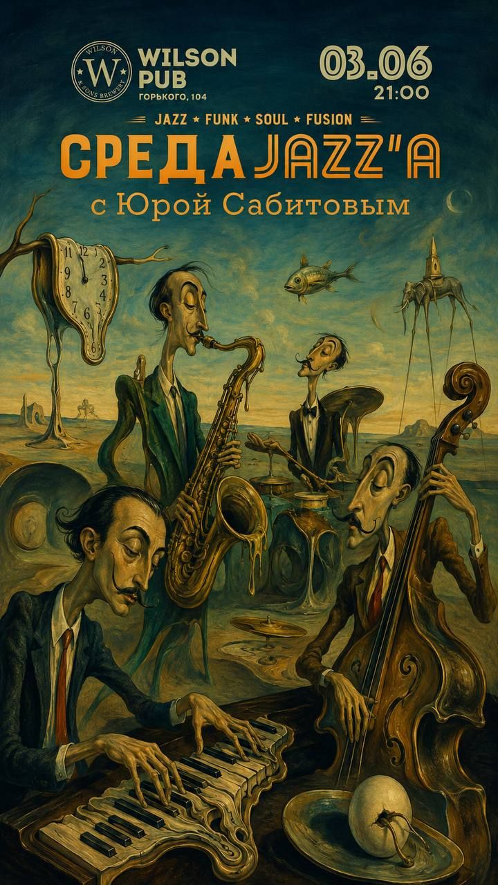Среда Джаза с Юрой Сабитовым