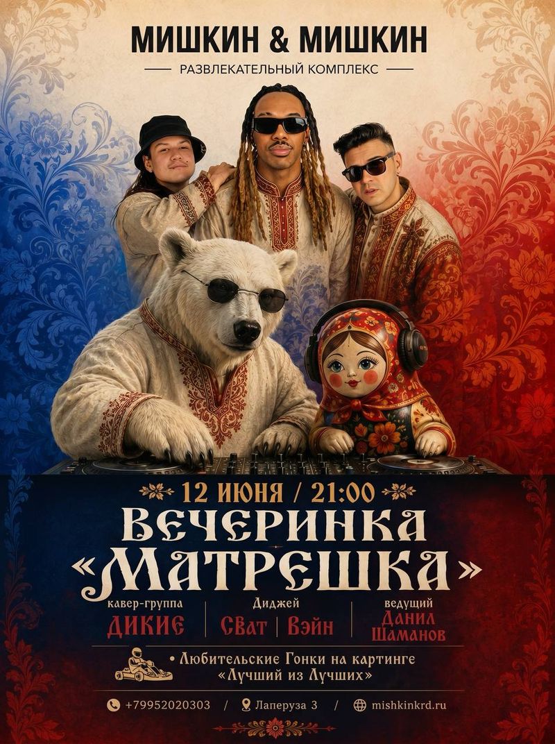 Вечеринка "Матрешка"