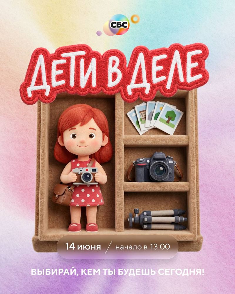 Детский день в ТРК "СБС" — "Дети в деле"