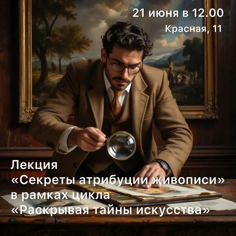 Лекция "Секреты атрибуции живописи"