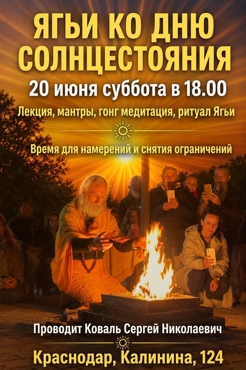 Ягьи ко дню солнцестояния и дню йоги