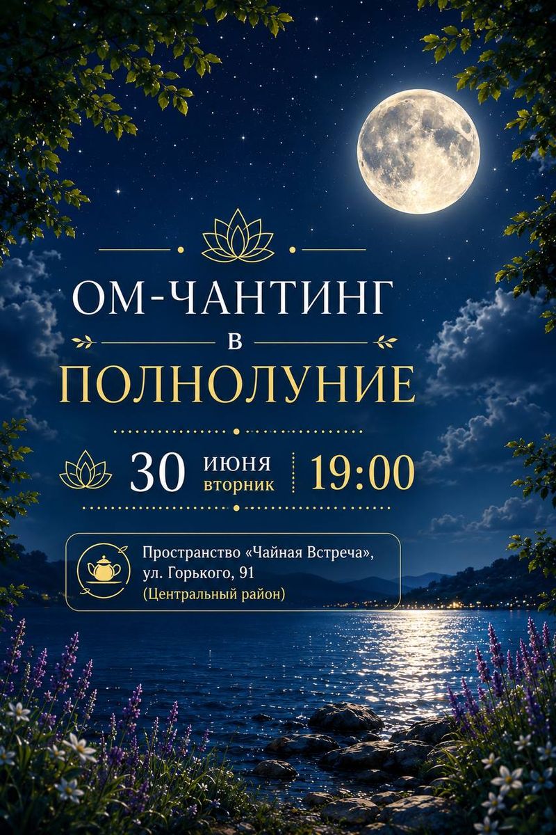 Ом-чантинг в полнолуние