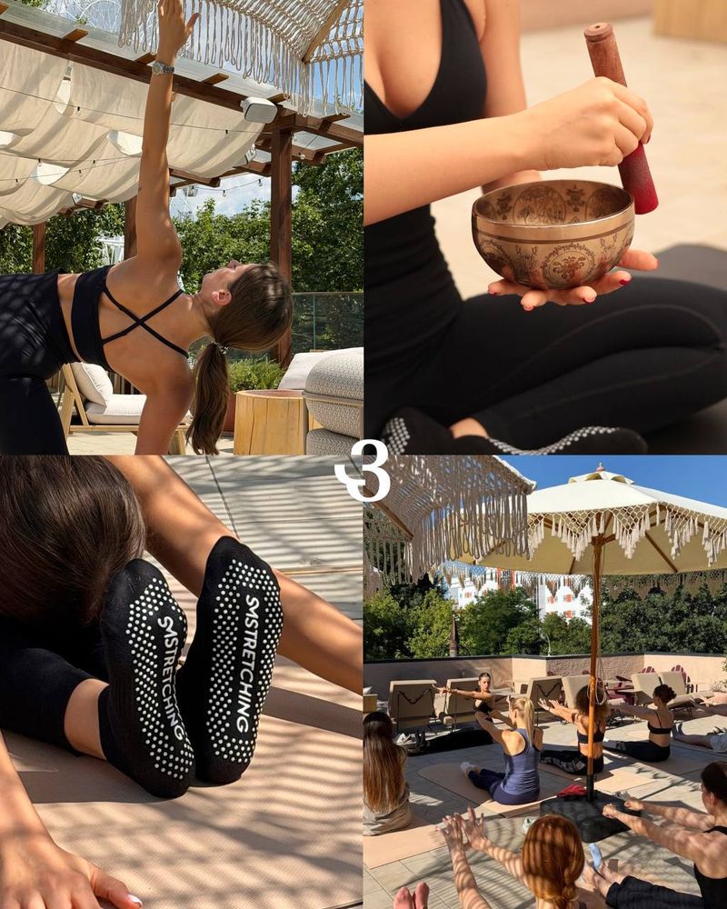 Йога на крыше вместе с Smstretching