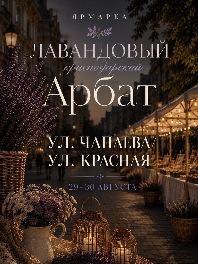 Ярмарка "Лавандовый Арбат"