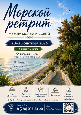 Ретрит "Между морем и собой"
