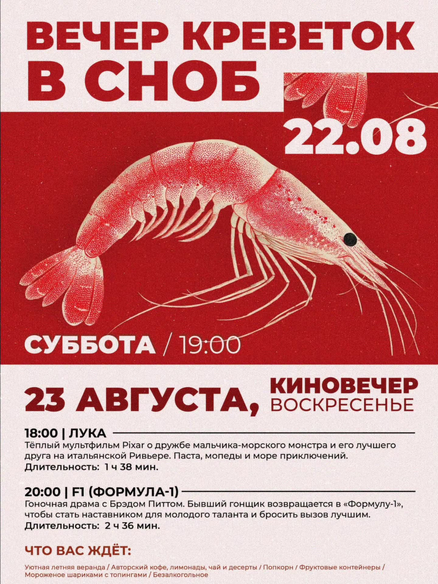 Киновечер в СНОБ