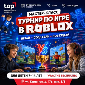 Турнир по игре в Roblox