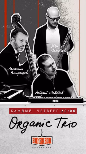 Долгожданный джаз на Винзаводе — Organic Trio