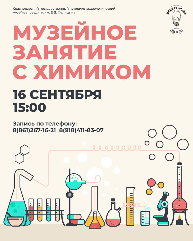 Музейное занятие с химиком