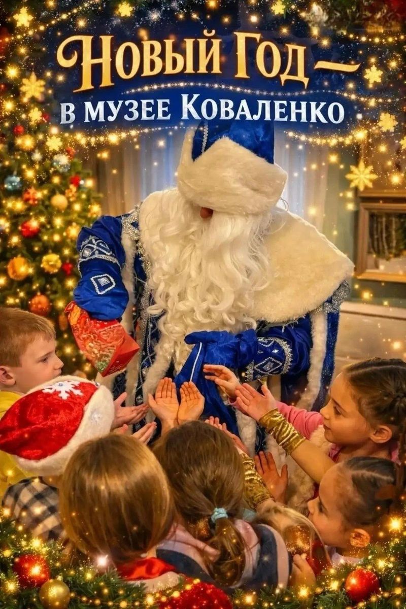 Новогоднее путешествие "Ещё одна волшебная история" в музее Коваленко