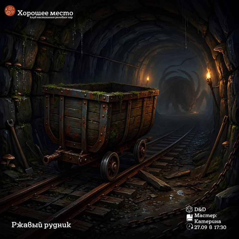 Игра D&D "Ржавый рудник"