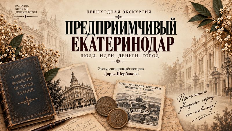 Экскурсия "Каким был Екатеринодар деловой?"