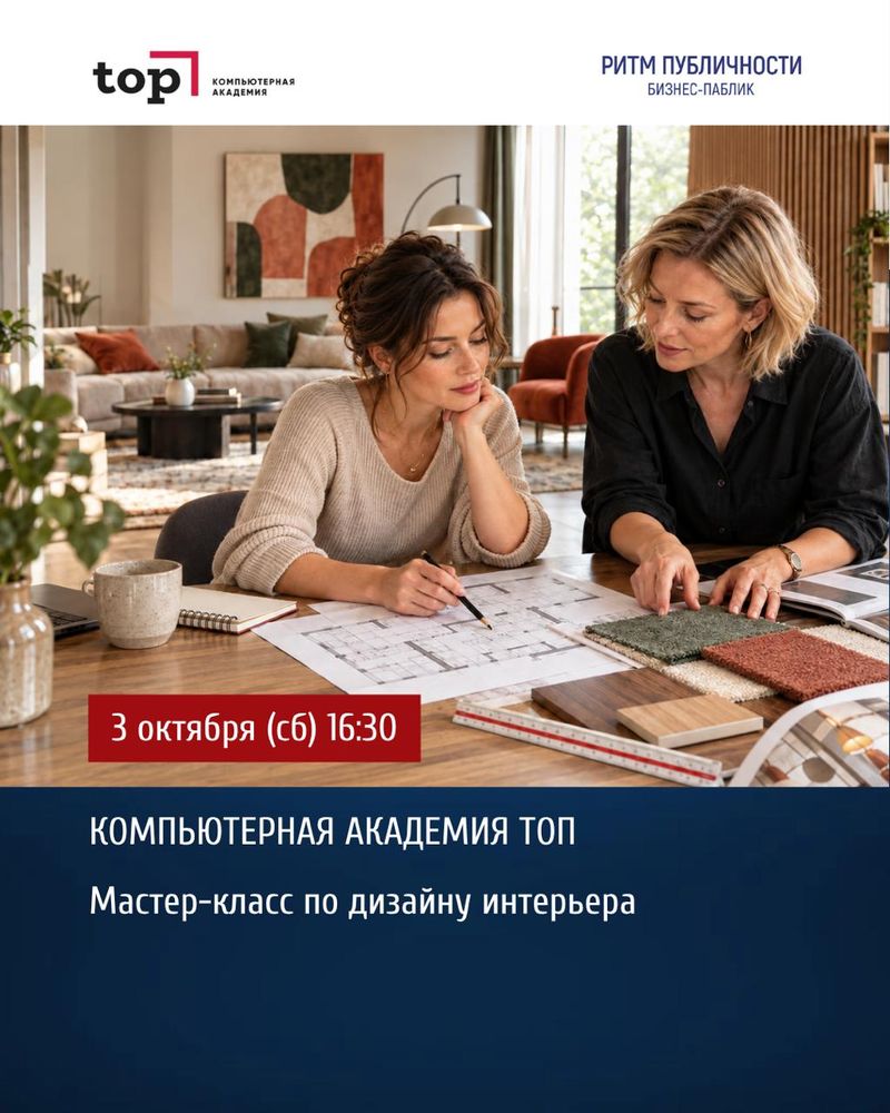 Мастер-класс по дизайну интерьера