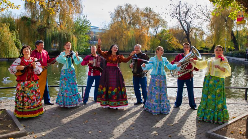 Концерт ансамбля "Казачья душа": "В песне казачьей — казачья душа"