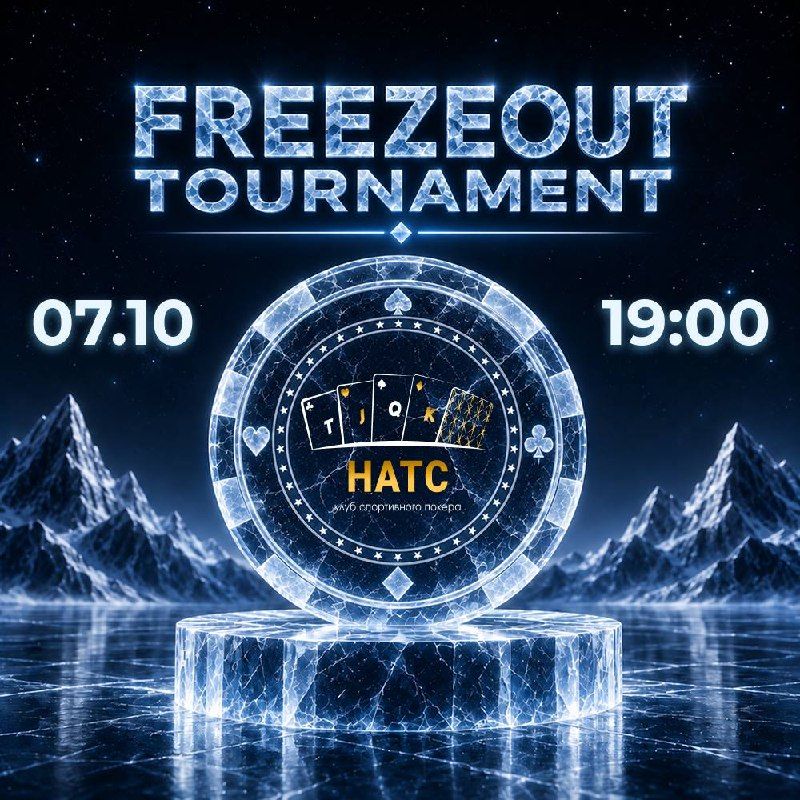 Freezeout tournament клуба спортивного покера