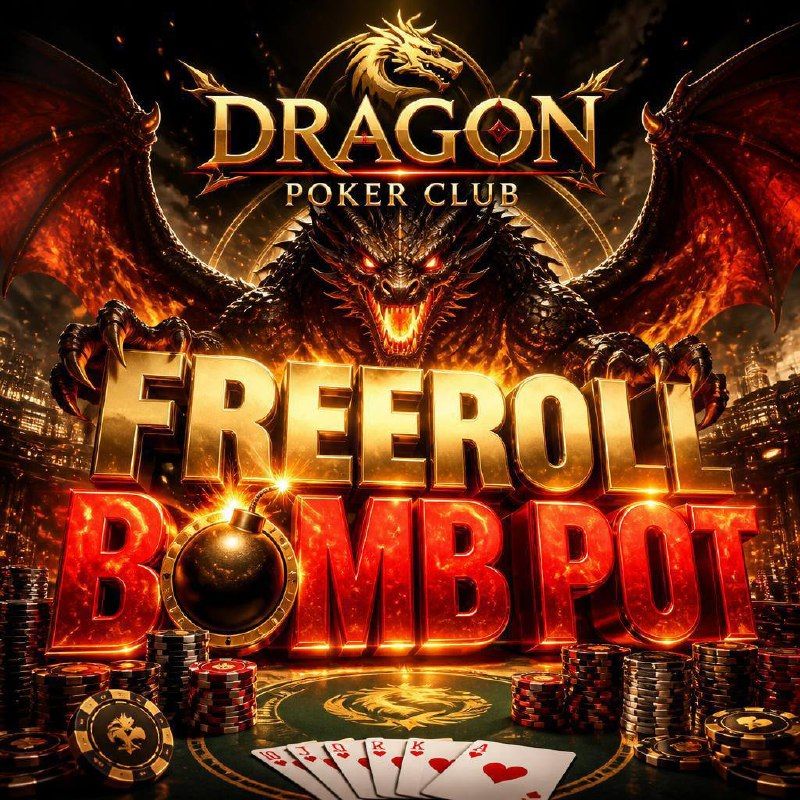 Freeroll Bomb Pot в Dragon Poker Club