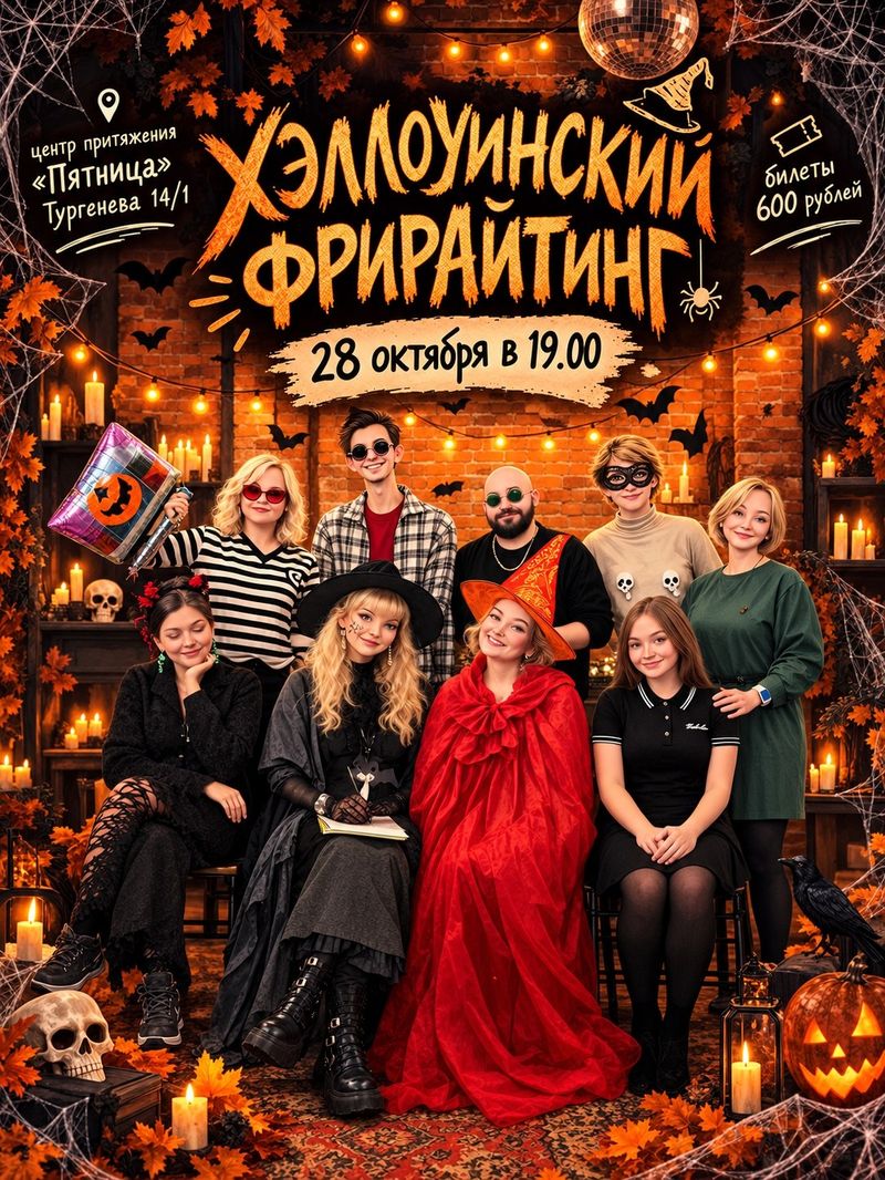 Хэллоуинский фрирайтинг