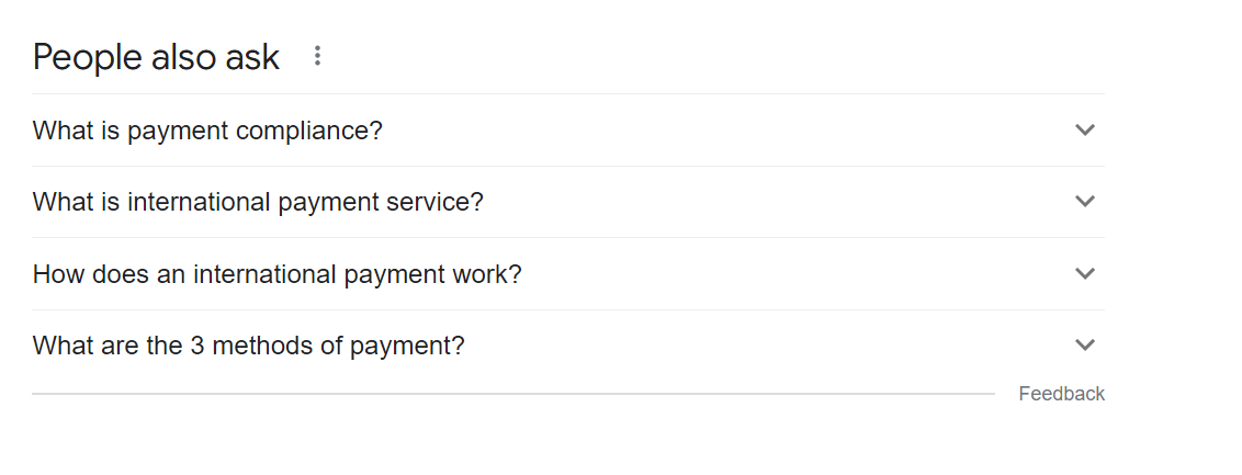 google people also ask