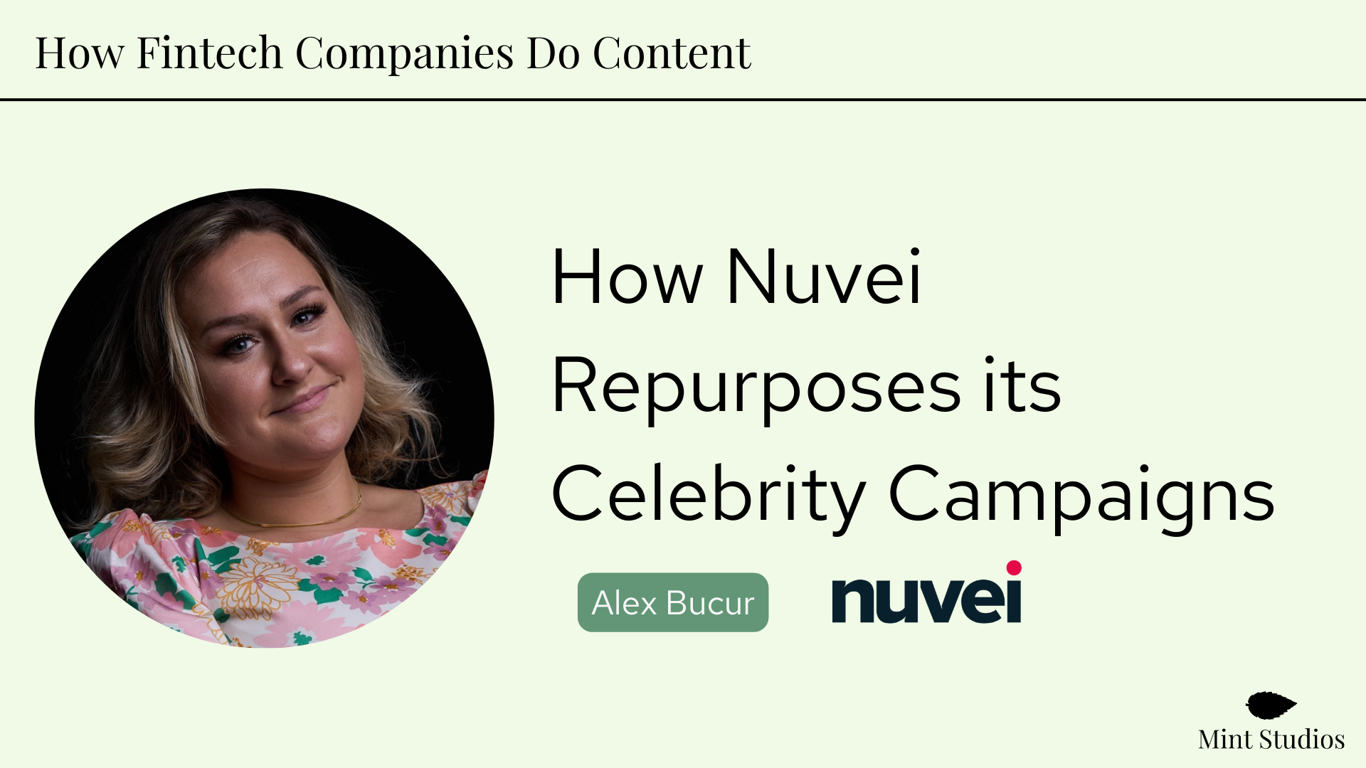 How Fintech Companies Do Content: How Nuvei Repurposes its Celebrity Campaigns