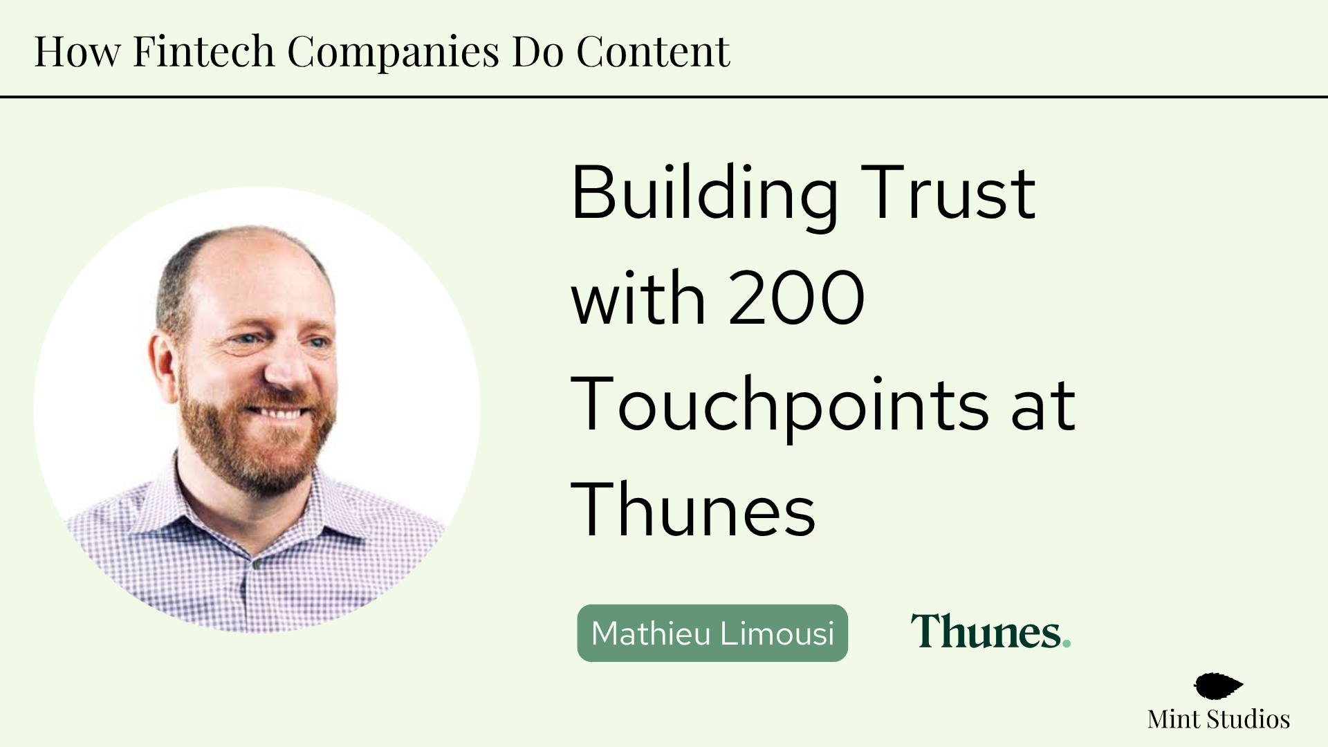 How Fintechs Do Content: Building Trust with 200 Touchpoints at Thunes