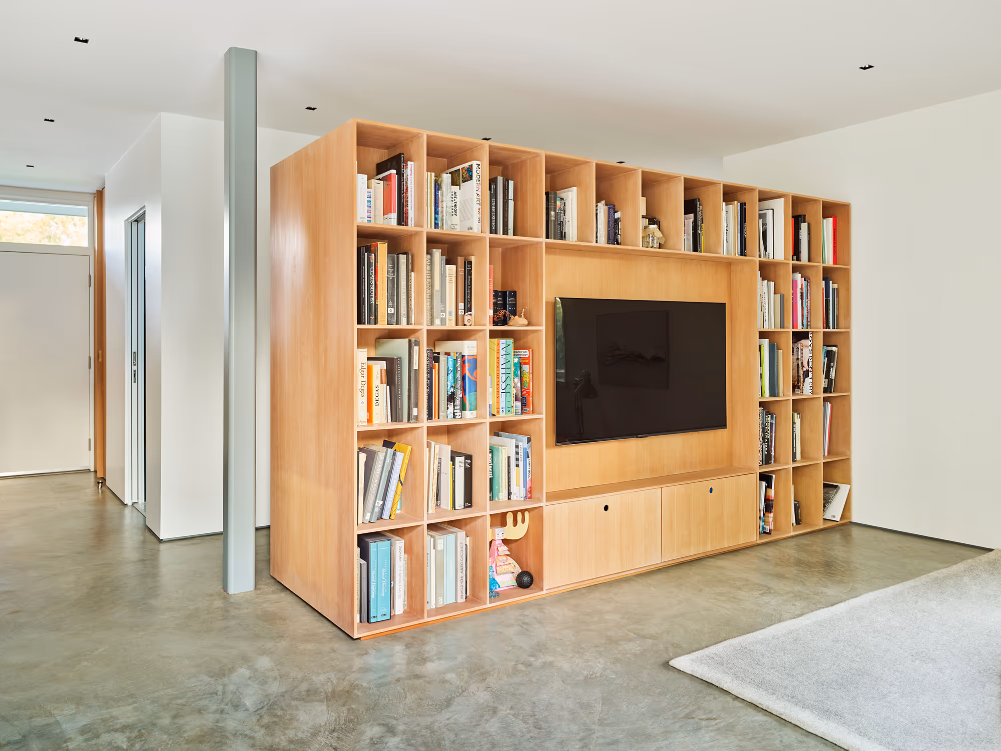 built-in media unit